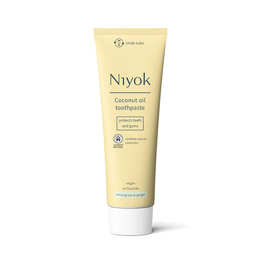 Niyok - Dentifrice à l'huile de coco / Citronnelle & Gingembre (sans Fluor)