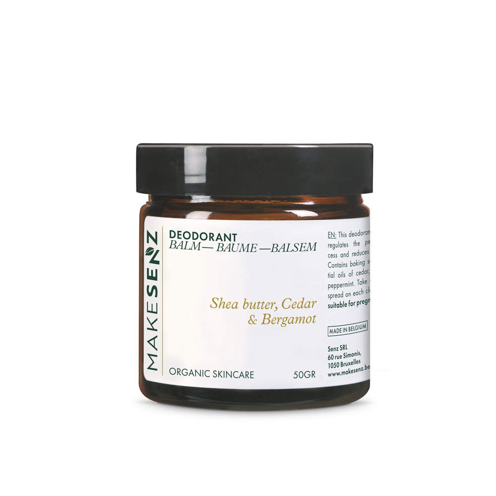 MakeSenz • Baume Déodorant Cèdre & Bergamote