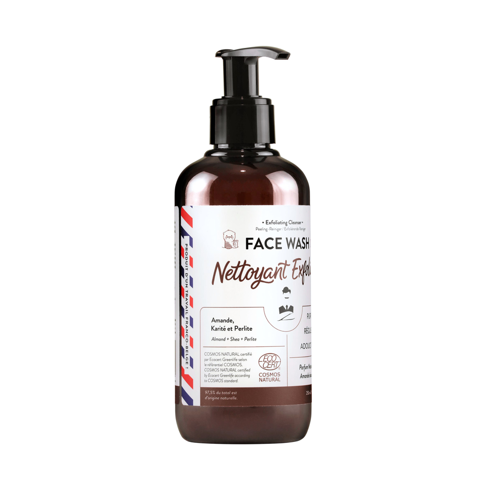 Monsieur Barbier - Nettoyant Exfoliant  ''FACE WASH''