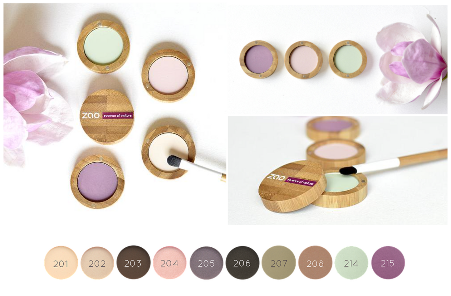 ZAO • Eyeshadow / Fard à Paupières Mat (Complet)