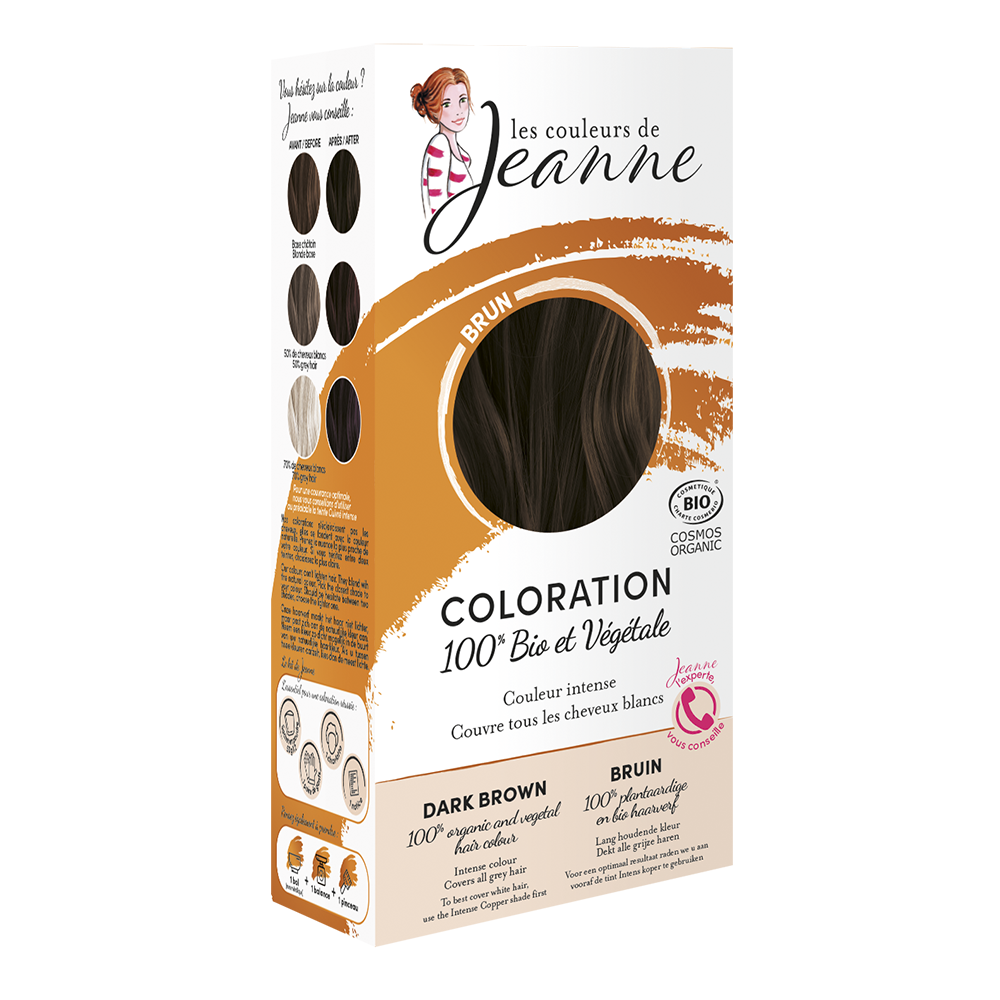 Les couleurs de Jeanne - Coloration #Brun