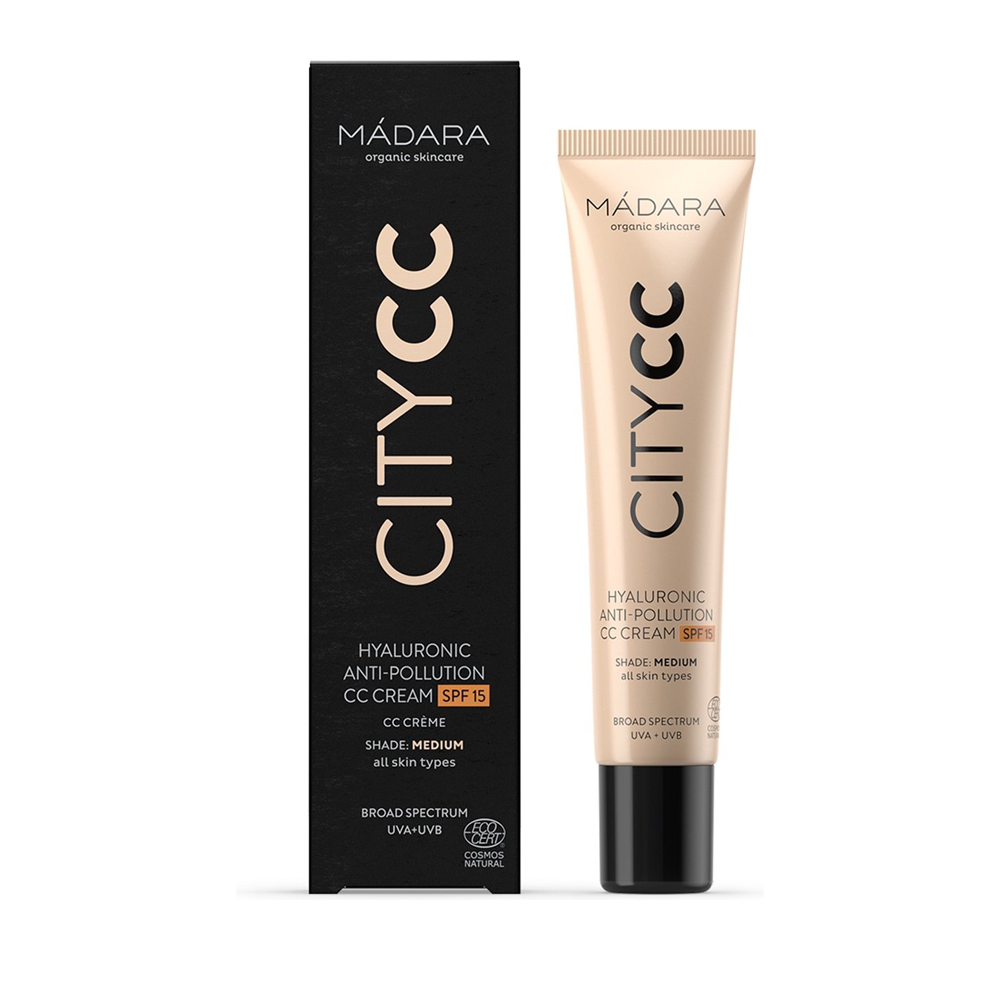 Mádara • City CC - CC Cream / CC Crème Anti-pollution SPF15 (Full Size = 40ml)