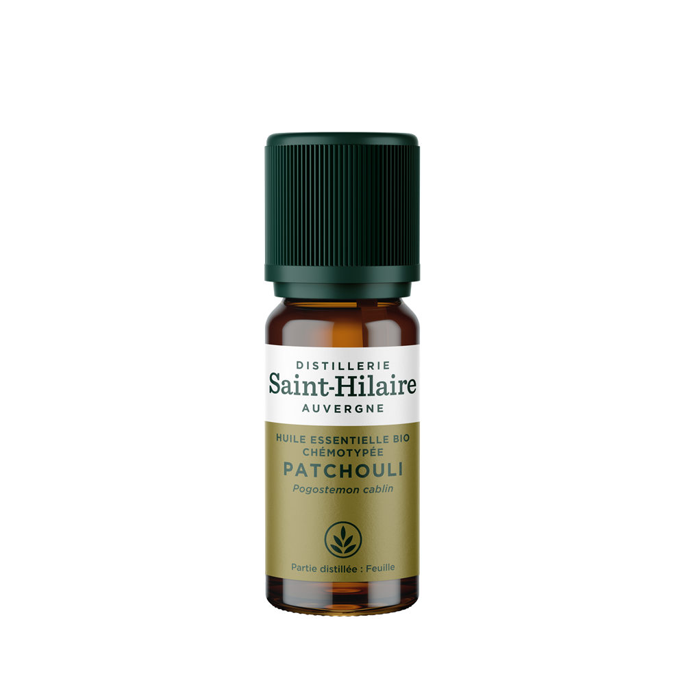 Distillerie Saint-Hilaire Auvergne • Huile Essentielle Patchouli (HE 10ml)