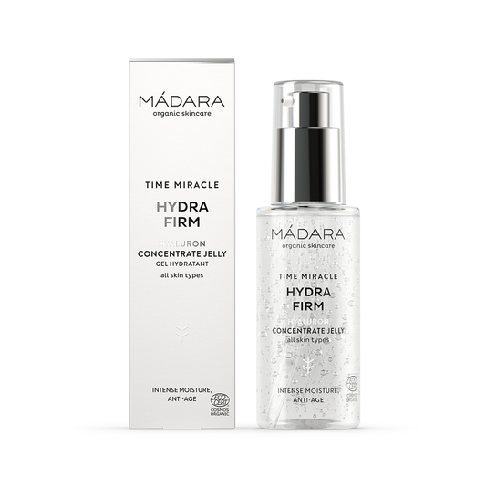 Mádara • Time Miracle - Hydra Firm Gel concentré d'acide hyaluronique