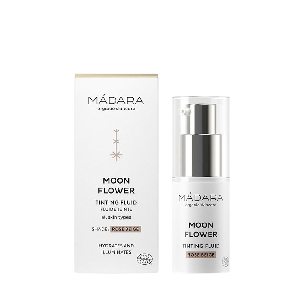 Mádara • Tinting Fluid Moon Flower - Fluide teintant Moon Flower (rose beige) 15 ml