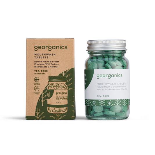 Georganics • Bain de bouche en tablettes - Tea Tree Bio