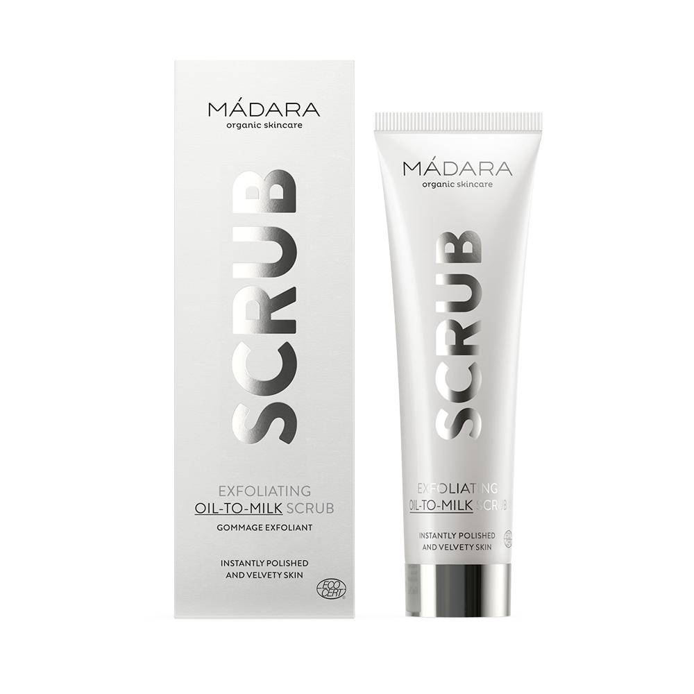 Mádara • Scrub - Exfoliating Oil-to-Milk Scrub • Gommage Exfoliant Huile-Lait