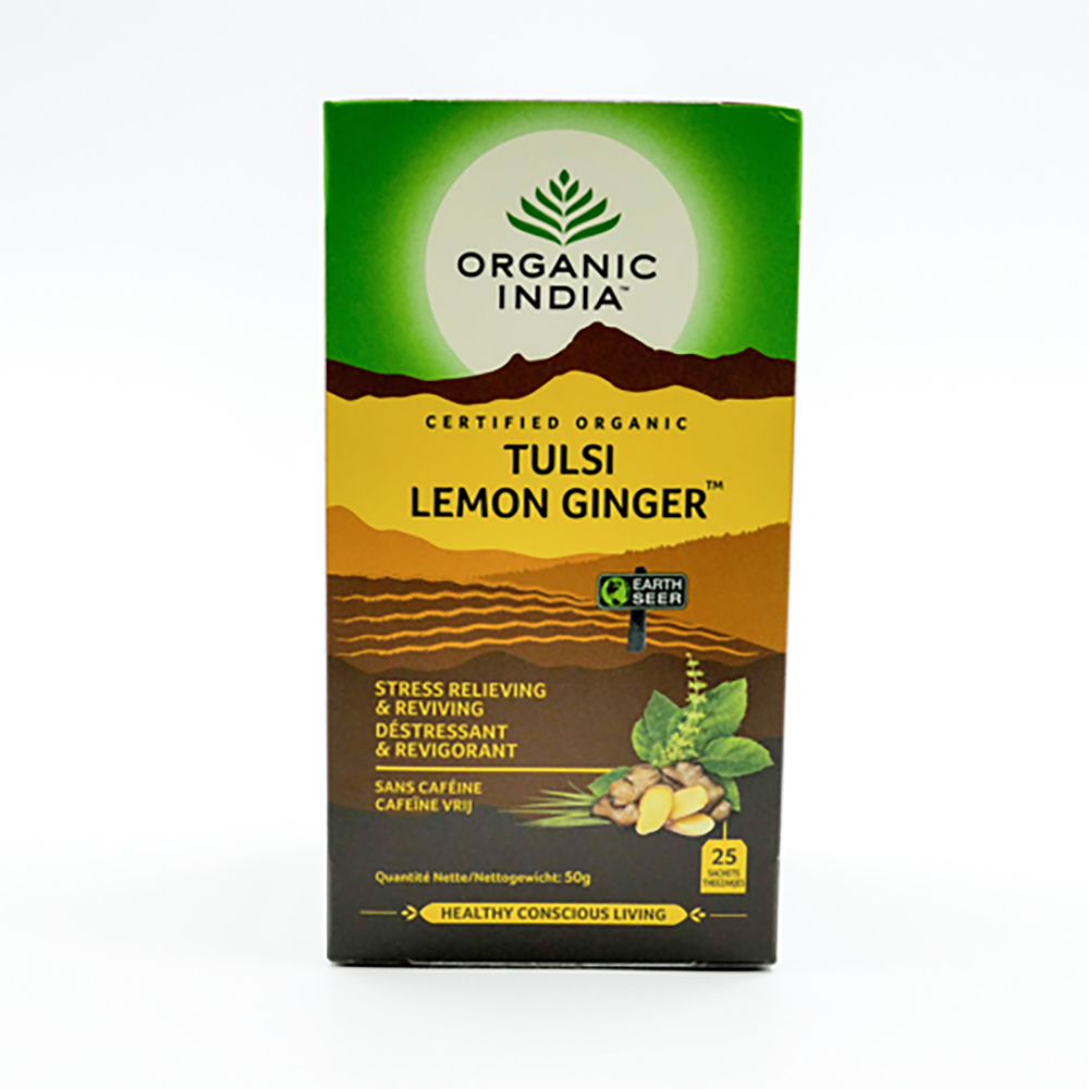 Organic India • Tulsi - Lemon & Ginger / Citron & Gingembre